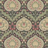 William Morris Eden Digitally Printed Fabric Midnight