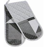 Catherine Lansfield Larsson Geo Oven Glove Grey