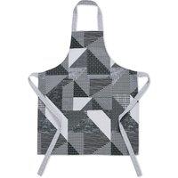 Catherine Lansfield Larsson Geo Apron Grey