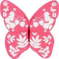 Catherine Lansfield Butterfly 3D Filled Cushion Pink