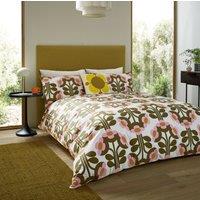 Orla Kiely Buttercup Duvet Cover Bedding Set Blossom