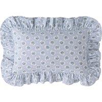 Cath Kidston Ticking Stripe Filled Cushion 30cm x 50cm Blue