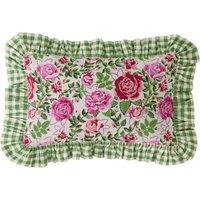 Cath Kidston Dolly Rose Filled Cushion 30cm x 50cm Sage