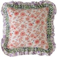 Cath Kidston Double Ruffle Filled Cushion 45cm x 45cm Multi