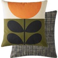 Orla Kiely Sunflower Filled Cushion 45cm x 45cm Orange