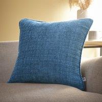 Appletree Alba Soft Touch Chenille Filled Cushion 43cm x 43cm Teal
