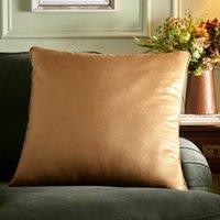 Appletree Harlan Velvet Filled Cushion 55cm x 55cm Gold
