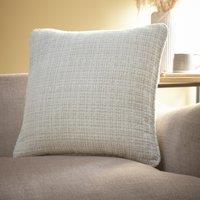 Appletree Alba Soft Touch Chenille Filled Cushion 43cm x 43cm Ivory