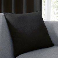 Fusion Sorbonne Filled Cushion 43cm x 43cm Black