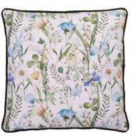 Linda Barker Alda Filled Cushion 50cm x 50cm Blue