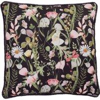 Linda Barker Alda Filled Cushion 50cm x 50cm Black