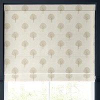 Emily Bond Yew Tree Made to Measure Roman Blind Linen