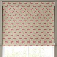 Emily Bond Peggy Made to Measure Roman Blind Raspberry