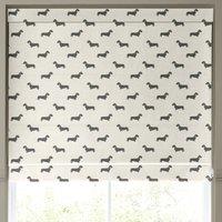 Emily Bond Basil Made to Measure Roman Blind Pebble