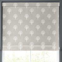 Emily Bond Yew Tree Made to Measure Roman Blind Pebble