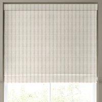 Emily Bond George Stripe Made to Measure Roman Blind Linen