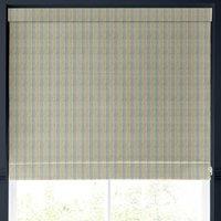 Emily Bond George Stripe Made to Measure Roman Blind Indigo