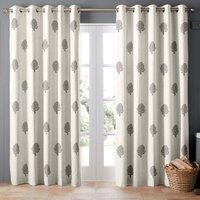 Emily Bond Globe Made to Measure Curtain Pebble