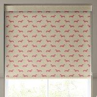 Emily Bond Peggy Translucent Made to Measure Roller Blind Raspberry