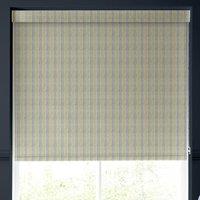 Emily Bond George Stripe Made to Measure Blackout Roller Blind Indigo