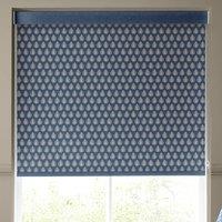 Emily Bond Jaipur Made to Measure Blackout Roller Blind Indigo