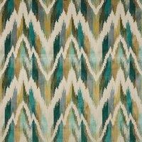 iLiv Omega Flame Retardant Velvet Upholstery Fabric Aquarelle