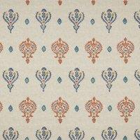 iLiv Saffra Digitally Printed BCI Fabric Henna