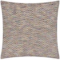 Croft Twill Woven Filled Cushion 50cm x 50cm Heather
