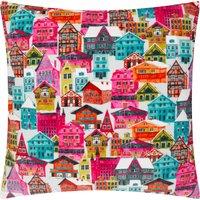Aspen Velvet Filled Cushion 45cm x 45cm Multi