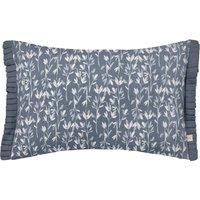 Belle Cotton 30cm x 50cm Filled Boudoir French Blue