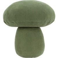 Cord Mushroom Door Stop Forest Green