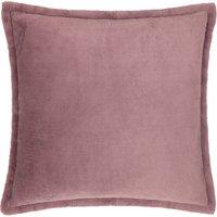 Kallu Faux Fur Filled Cushion 45cm x 45cm Mulberry