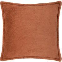Kallu Faux Fur Filled Cushion 55cm x 55cm Rust