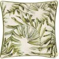 Kielder Forest Sherwood Chenille Piped Filled Cushion 43cm x 43cm Cream