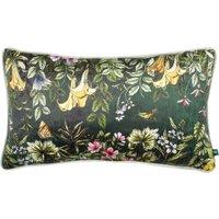 Leilani Lafa Chenille Piped 30cm x 50cm Filled Boudoir Teal