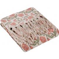 Delphine Cotton 130cm x 70cm Throw Coral