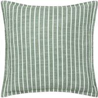 Tala Stripe Reversible Filled Cushion 45cm x 45cm Eucalyptus