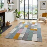 Matrix E7918 160cm x 230cm Hand Carved Rug Multi