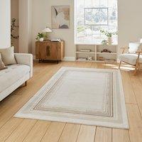 Mirage MR38 Metallic Effect Yarn Rug Cream