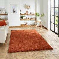 Sierra 9000 Shaggy Rug Terracotta