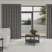 Orla Kiely Scribble Made to Measure Wave Curtain + FREE Track Gunmetal