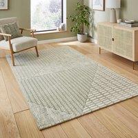Catherine Lansfield Larsson Modern Abstract Rug Sage