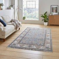 Vintage 35027 High Density Weave Rug 80cm x 300cm Blue