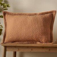 Pineapple Elephant Jaipur Waffle 30cm x 50cm Oxford Filled Boudoir Caramel