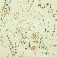 ANTE DECOR Chloe Digital Print Fabric Soft Green