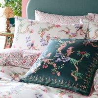 Cath Kidston Bird Filled Cushion 50cm x 50cm Emerald