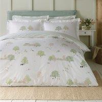 Sophie Allport Spring Cottage Duvet Cover Bedding Set Green
