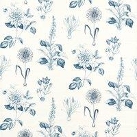 Clarke & Clarke Roseraie Fabric Midnight