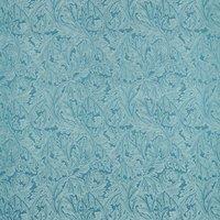 William Morris Acanthus Weave Fabric Denim