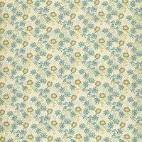 William Morris Mallow Jacquard Fabric Mineral Chartreuse